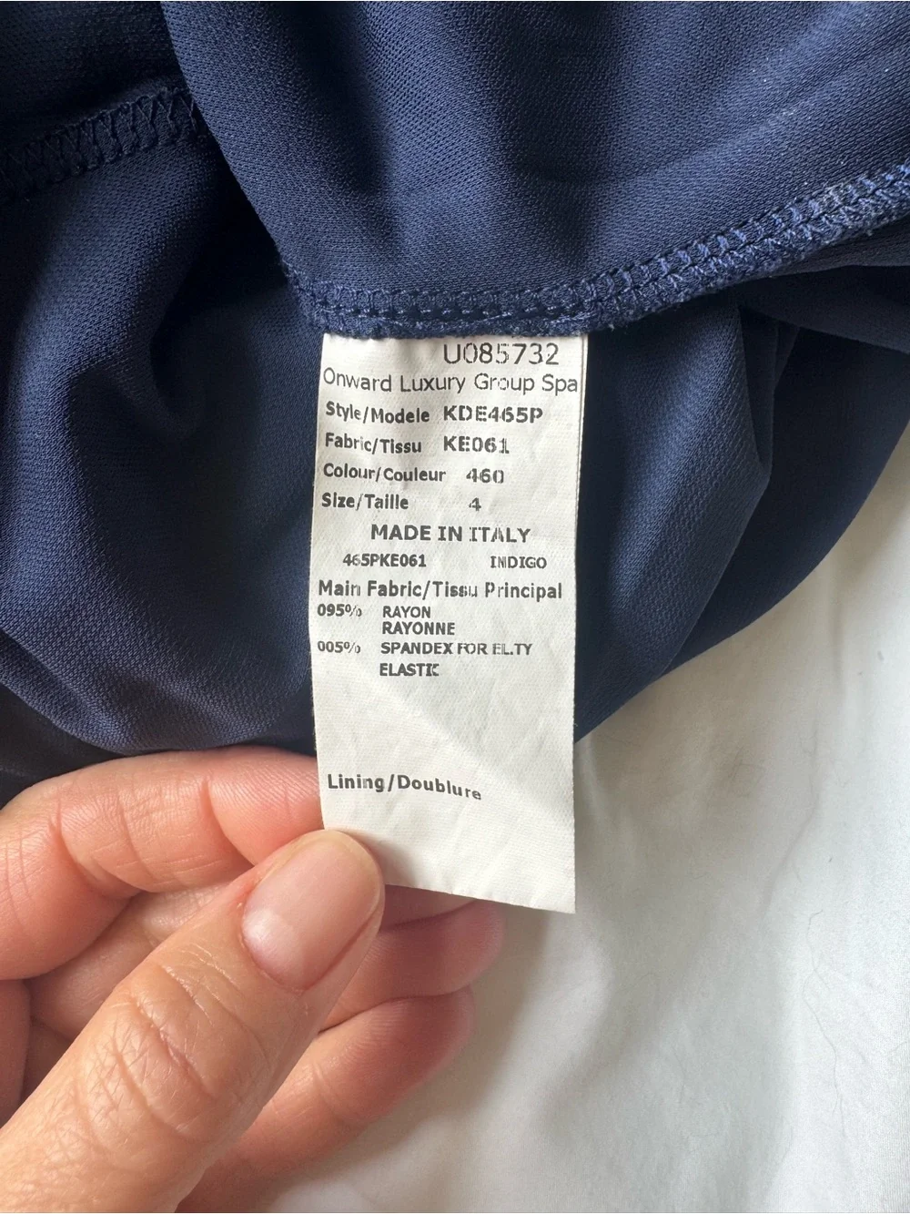 Michael Kors Navy Short-Sleeve Maxi Dress